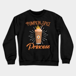 Pumpkin Spice Princess Crewneck Sweatshirt